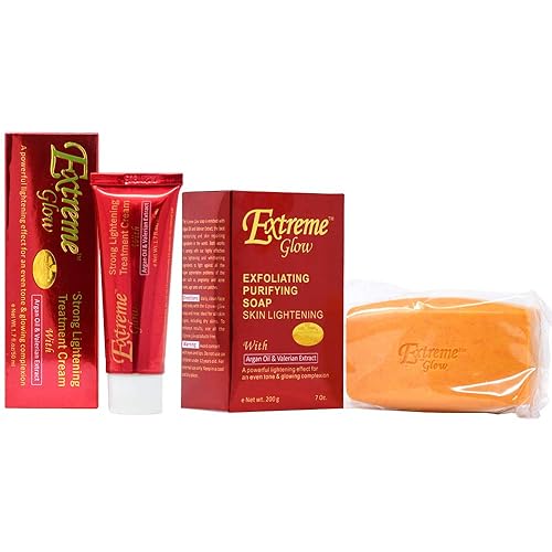 Jabón Extreme Glow Combo-5 (jabón 7oz + crema 1.7oz)