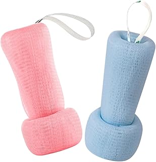 VALICLUD 2pcs espuma de malla corporal Scrubb...