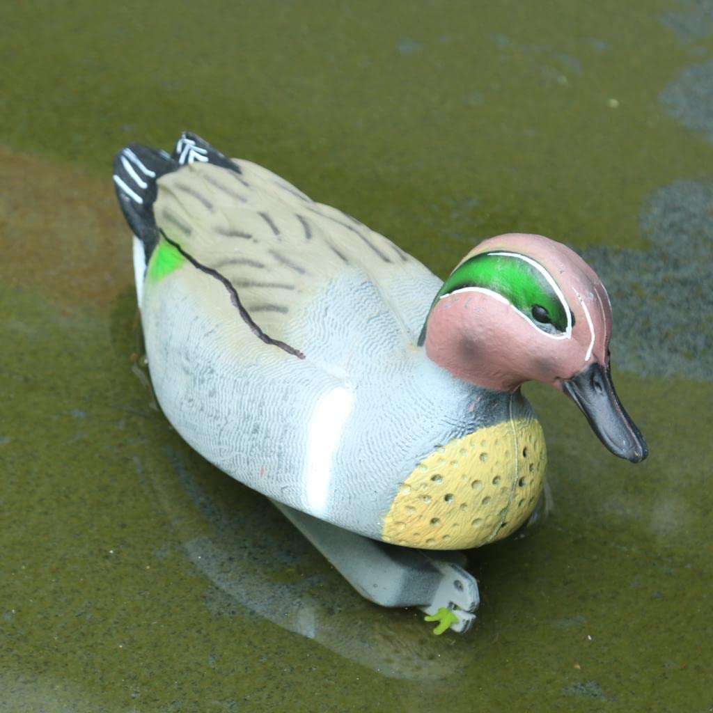 water floating animal ornament hunting decoy yard scarecrow 31cm drake