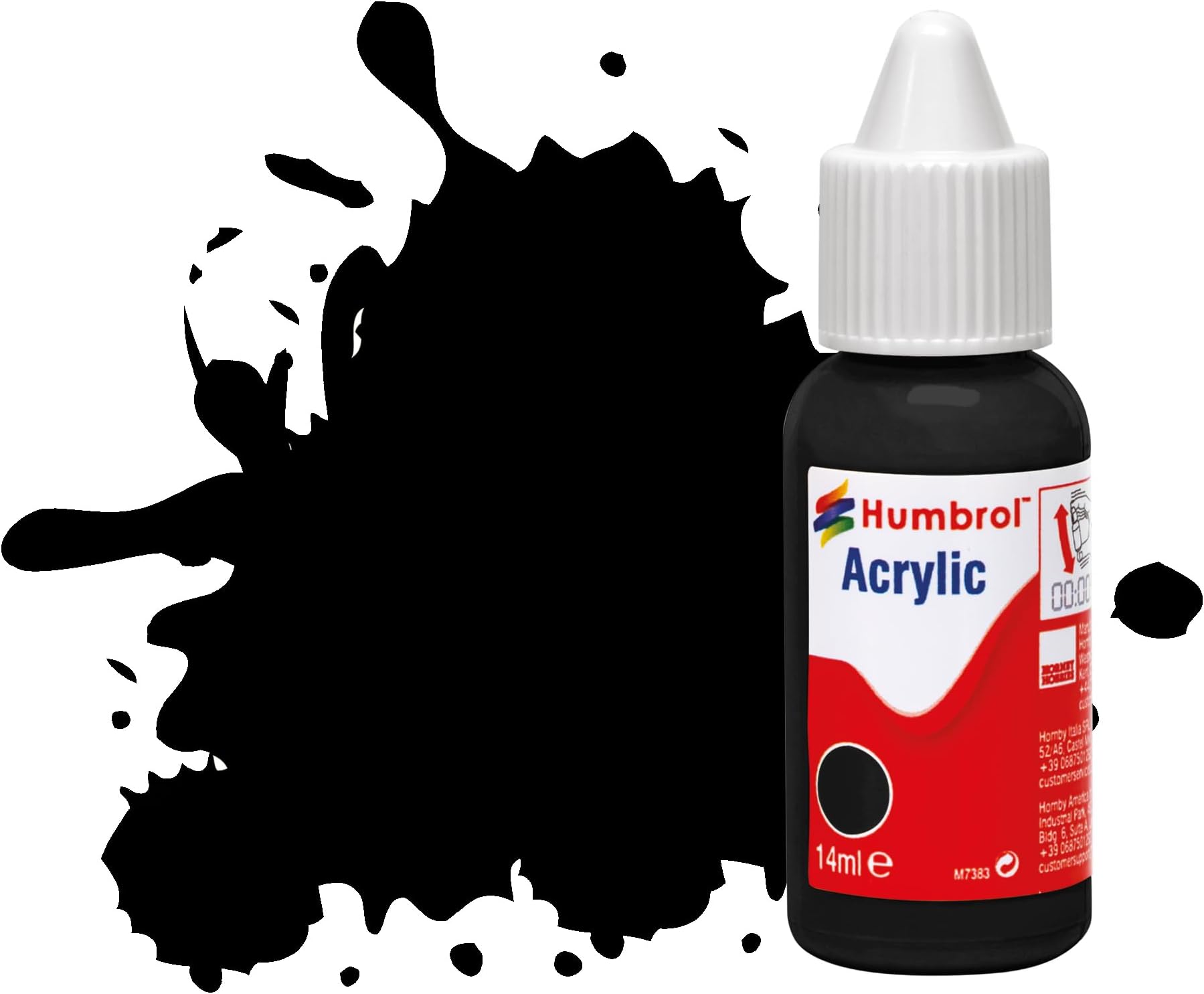 Humbrol No 33 Black - Matt