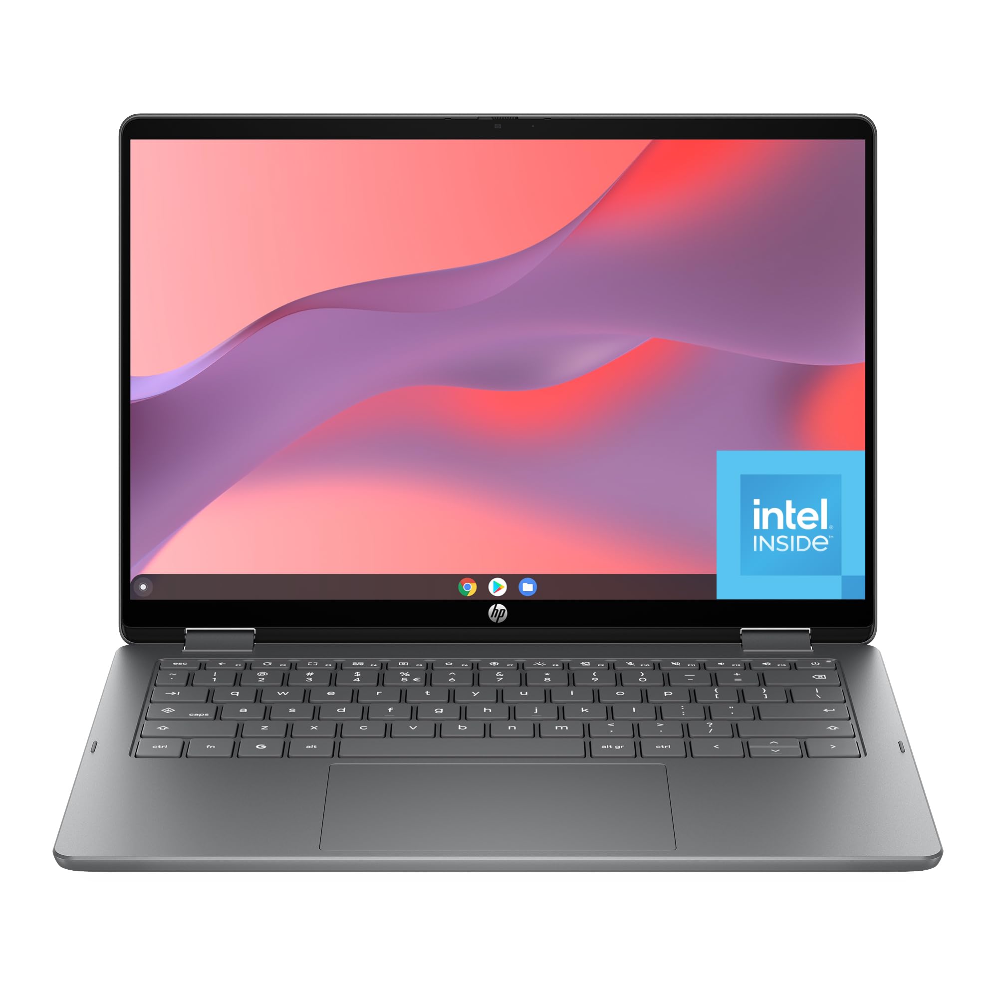 HP Chromebook x360 14 Inch Laptop, 2K Touchscreen, Intel N150, 8