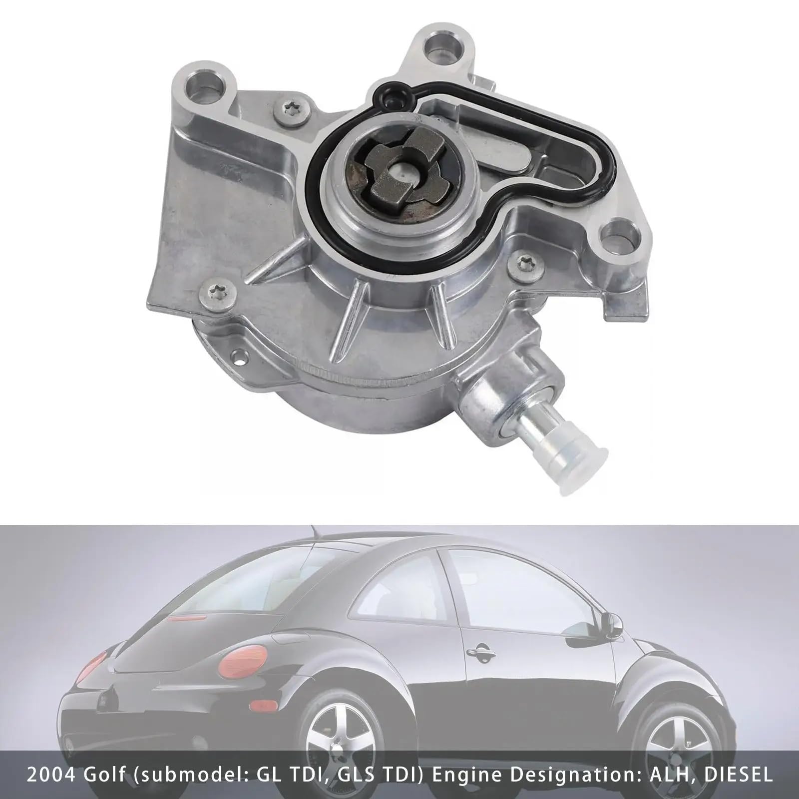 Pompa próżniowa Pompa podciśnieniowa układu hamulcowego 038145101B pasująca do VW Beetle Jetta Golf 1999-2004 Akcesoria samochodowe układ hamulcowy