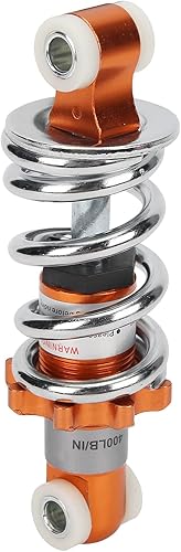 Miniatura 5 de Amortiguador de motocicleta, amortiguador de choque de motocicleta, resorte de amortiguación de 400 libras para 4.921in de paso de agujero mini