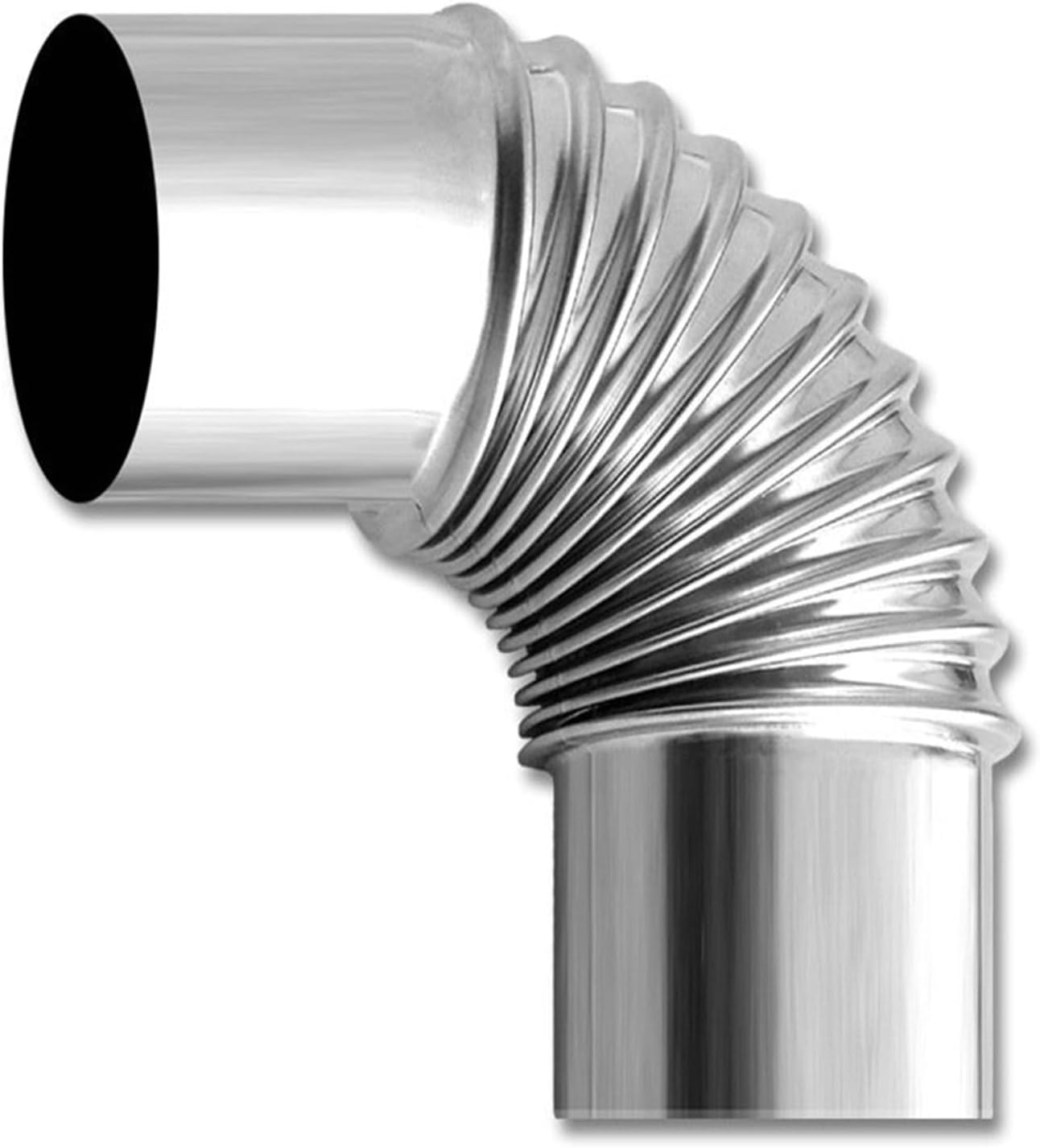 Stainless Steel Chimney Outdoor Firewood Stove Exhaust Pipe Camping Tent Chimney Protective Sleeve (Color : E)