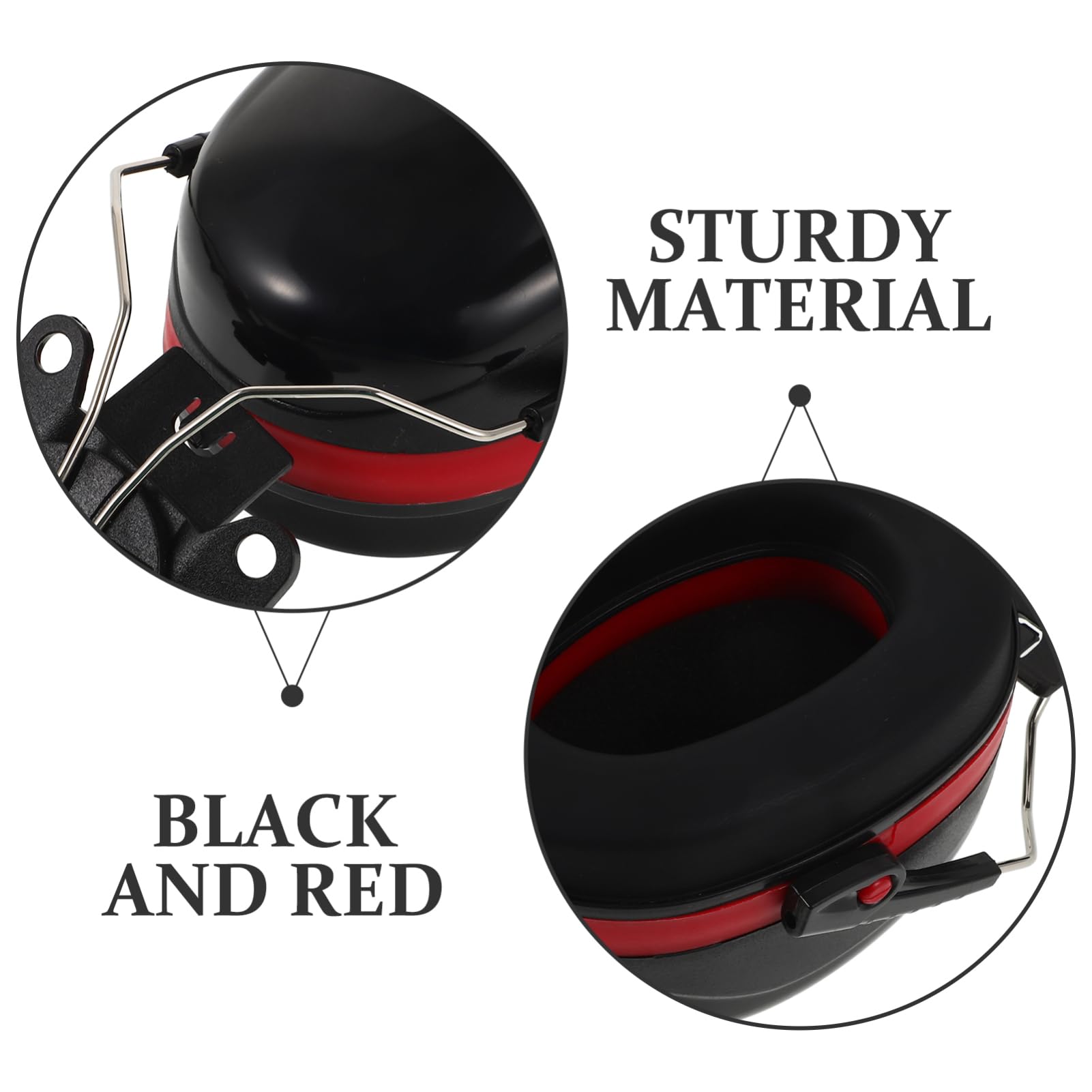 POPETPOP 5pares Orejeras Antiruido Ajustables Para Protección Earmuffs Alta Para Reducción De y