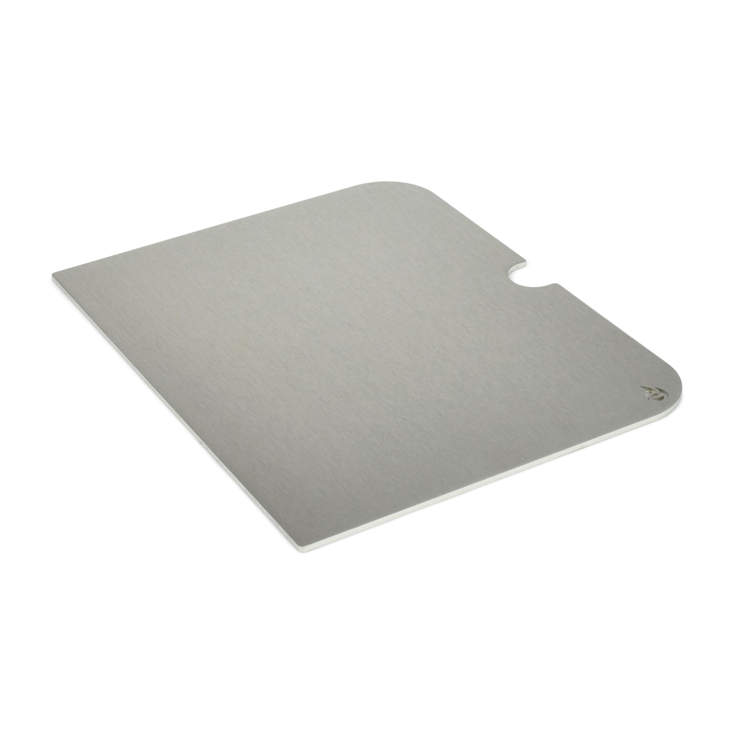 Grillrost.com Das Original Stainless steel grill plate | plancha suitable for Weber Go Anywhere - replaces one half of the grill grate