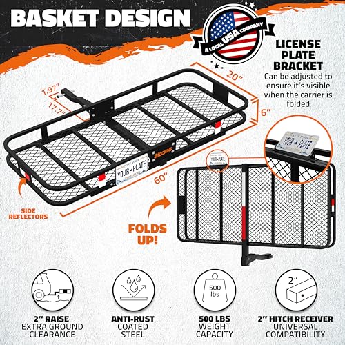 Mockins Hitch Mount Cargo Carrier