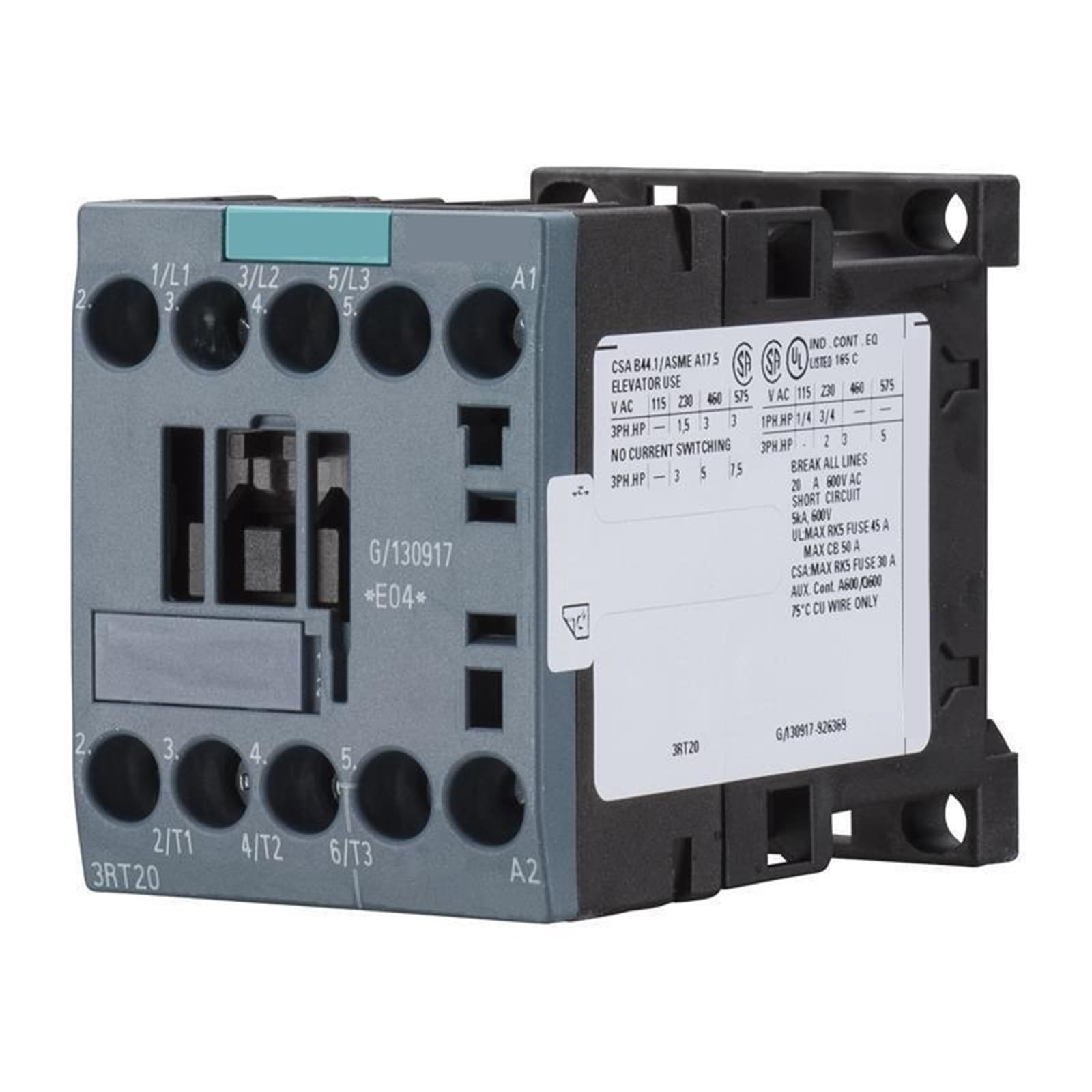 FPJQOBJC Contactor 3RT2026-1BB40