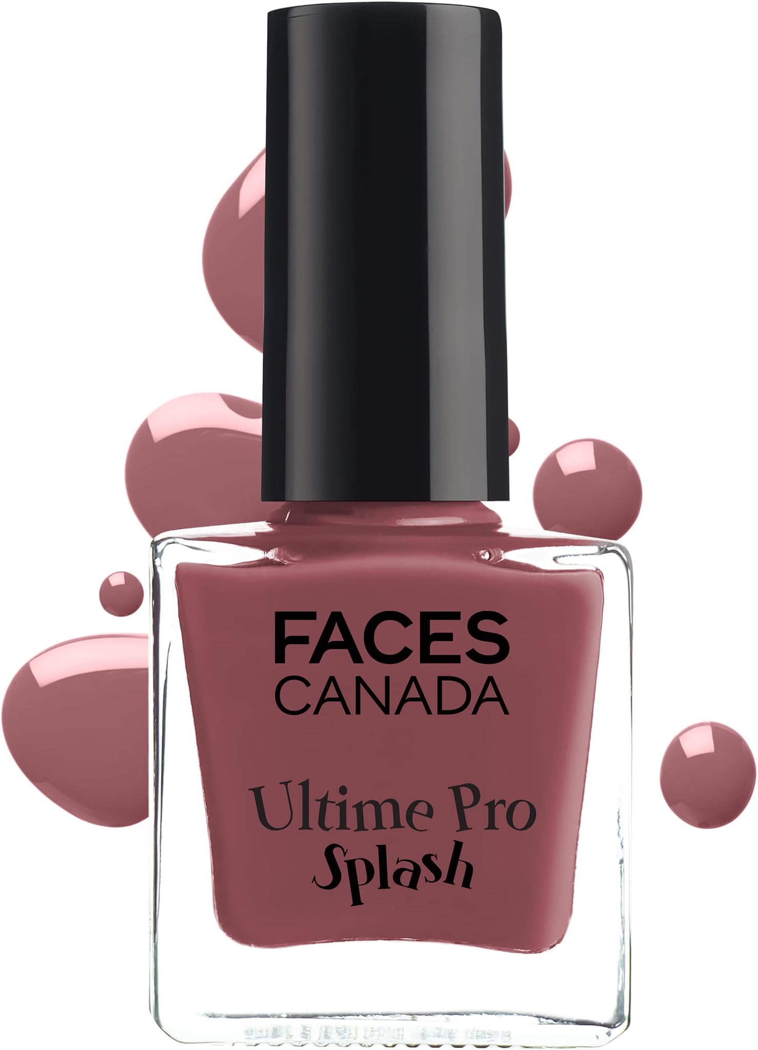 FACES CANADA Ultime Pro Splash Nail Enamel - Iris 102 (8ml) | Quick Drying | Glossy Finish | Long Lasting | No Chip Formula | High Shine Nail Polish For Women | No Harmful Chemicals