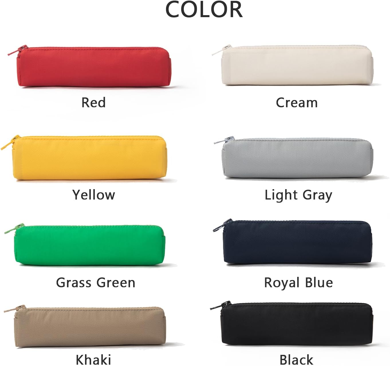 Oxford Cloth Pencil Case College Student Texture Pencil Bag Lightweight Ins Simple