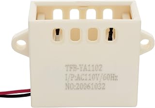 Bipolar Ionization Air Purifier Module – 110V/120VAC Positive & Negative Ion Generator for HVAC Installation – Outputs >1.5 Million Positive and >2 Million Negative Ions/cc