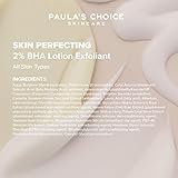 Paula's Choice SKIN PERFECTING 2% BHA Lotion Exfoliant - Leave-on Exfoliating Lotion Fights Blackheads & Enlarged Pores - Exfoliating Peel with Salicylic Acid - All Skin Types - 100 ml - 6