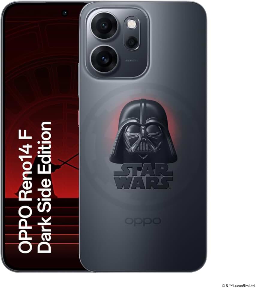 Smartphone OPPO Reno 14 F Dark Side Edition 256GB 12GB RAM