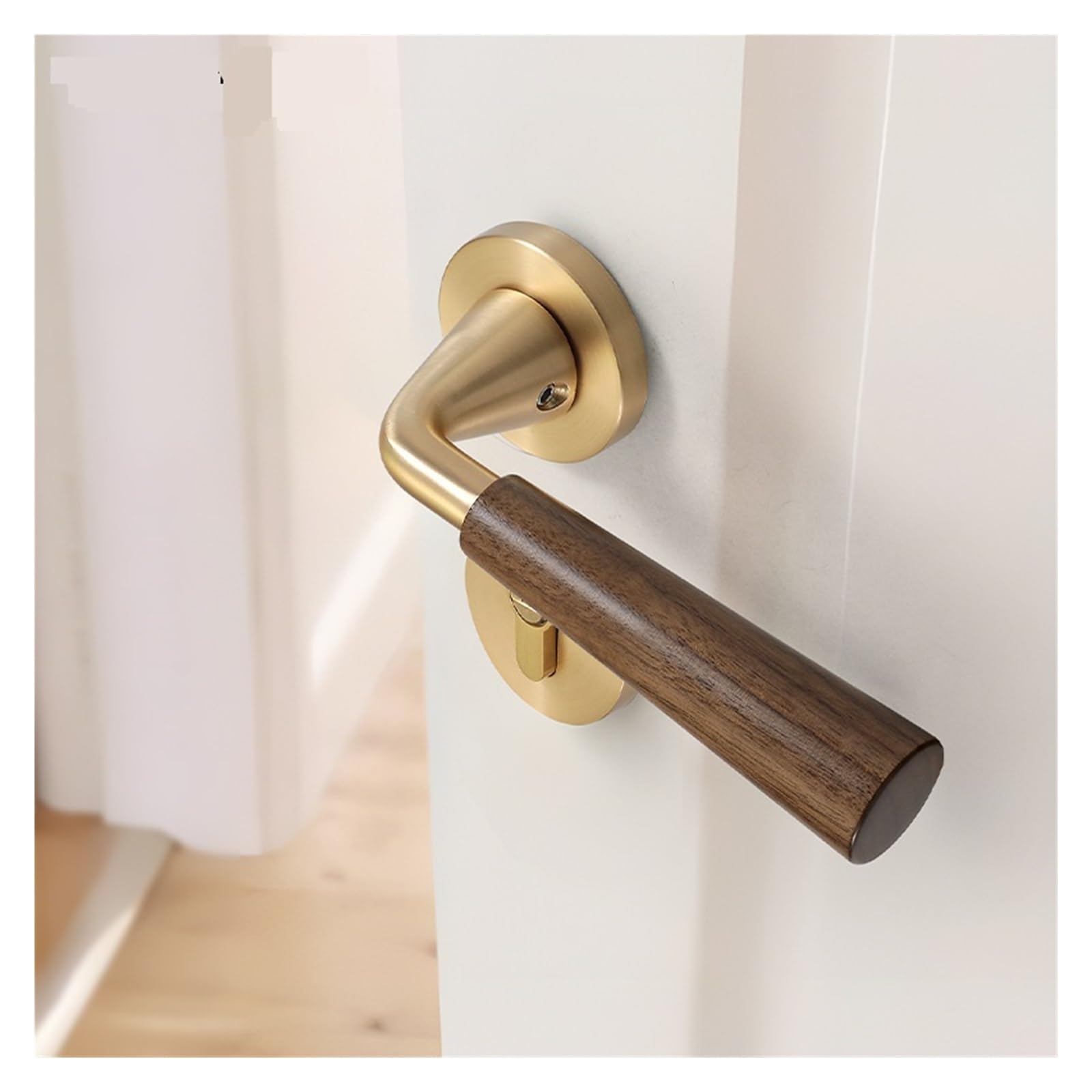 Serrure de porte intérieure magnétique pour chambre silencieuse