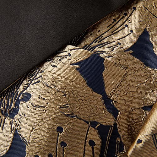 Men's Vintage Jacquard Suit Jacket Blazer Blazers Prom, Banquet, Dinner, Wedding, Prom, Party4