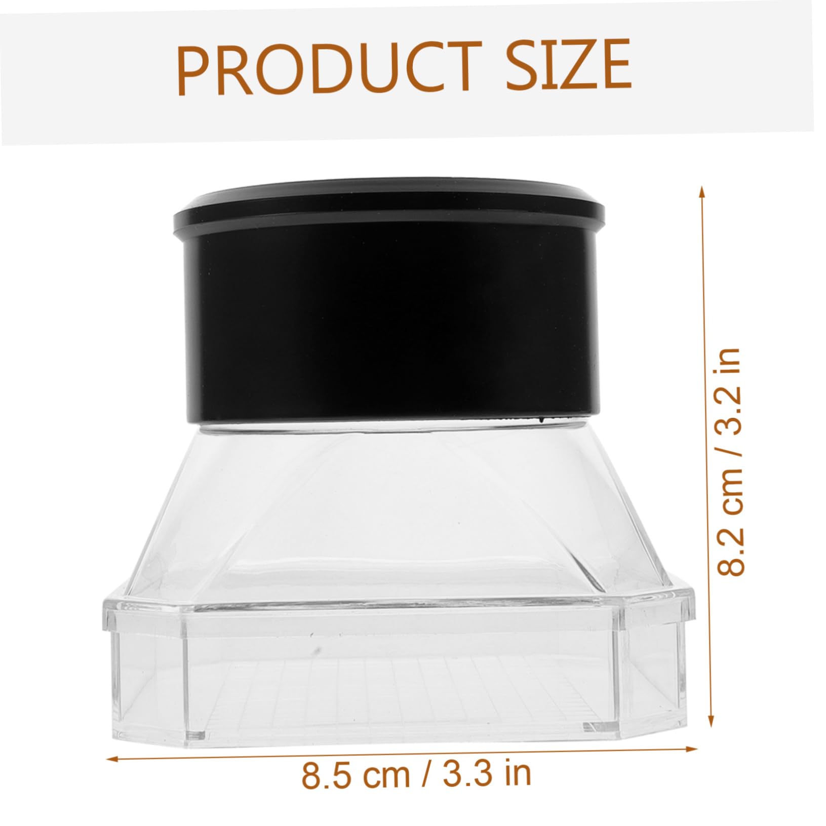 KICHOUSE 2Pcs Microscope Box for Outdoor Viewer Container for Insect Observation Science Exploration Nature Learning