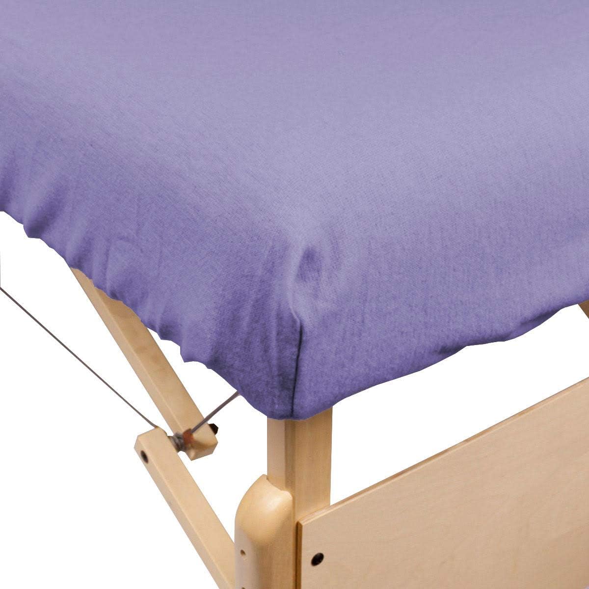 Body Linen Comfort Flannel Massage Table Fitted Sheet 100% Cotton - Chocolate : Beauty & Personal Care