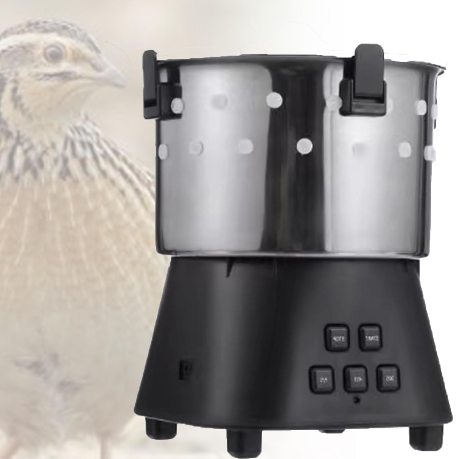 Desplumadora De Codornices, Desplumadora De Aves, Escaldadora De Codornices, Desplumadora De Codornices, Mini Desplumadora De Aves, para Desplumar Codornices Y Palomas.