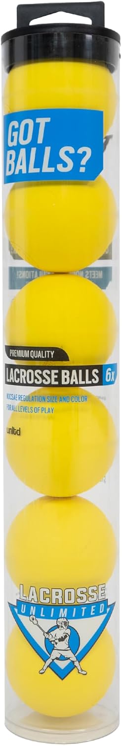 6 Pack Lacrosse Balls
