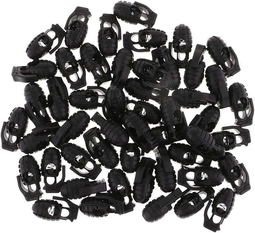 50 Pieces Cord Stopper Cord Clamp Stopper Cord Locks Cord Locks