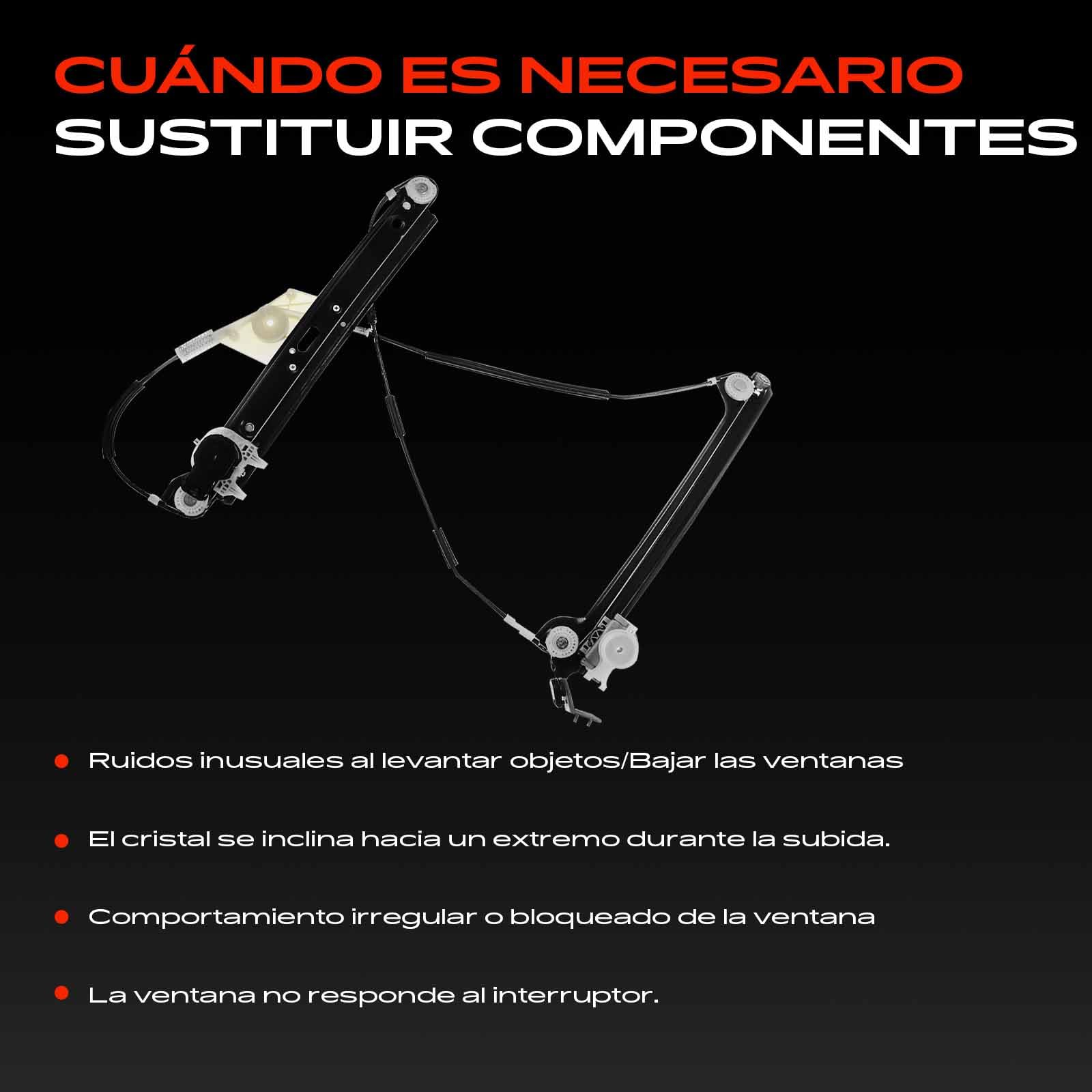 Frankberg Regulador de la ventana delantera izquierda 51337165595 | Compatible con: Serie 1 Convertible E88, Serie 1 E81, Serie 1 Coupé E82, Serie 1 E87