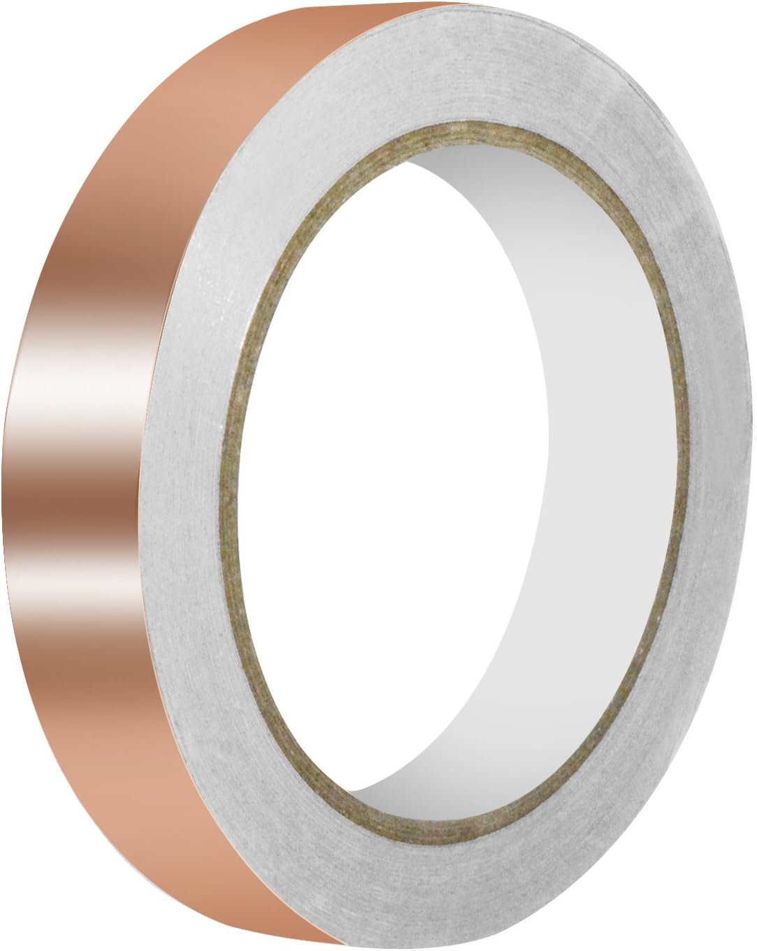 Sigarear Copper Foil Tape with Conductive Adhesive, Reliable Slug Snail & Garden Pest Repeller Dual conductivity (20mmx20m) EMI Shielding,Stained Glass,Crafts,Soldering,Paper Circuits,Electrical Repairs Grounding,DIY Occasion(0.05mm Thickness)