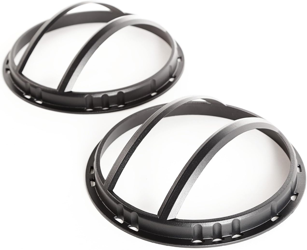 Rugged Ridge Headlight Elite Euro Guards for Jeep Wrangler JK/JKU | Pivotal | 11230.13 | Fits 2007-2018 Jeep Wrangler JK/JKU