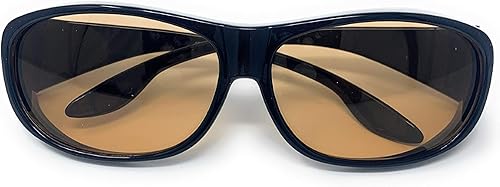 Miniatura 5 de The Gadgeteer - Gafas de computadora con bloqueo de luz azul, se ajustan sobre anteojos