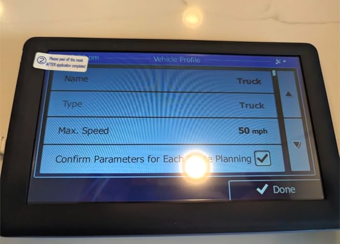 Reliable and truck-friendly navigation