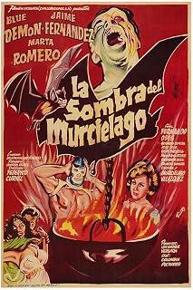 The Shadow of The Bat - Blue Demon - Lucha Mexican Wrestling Movie Poster-12 x 18 Inches