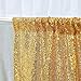 B-COOL Gold Sequin Photography Backdrop,Baby Photo Backdrop,Birthday Party Backdrop,Wedding Photo Backdrop,Photo Booth Backdrop curtain-5ft x 6ft