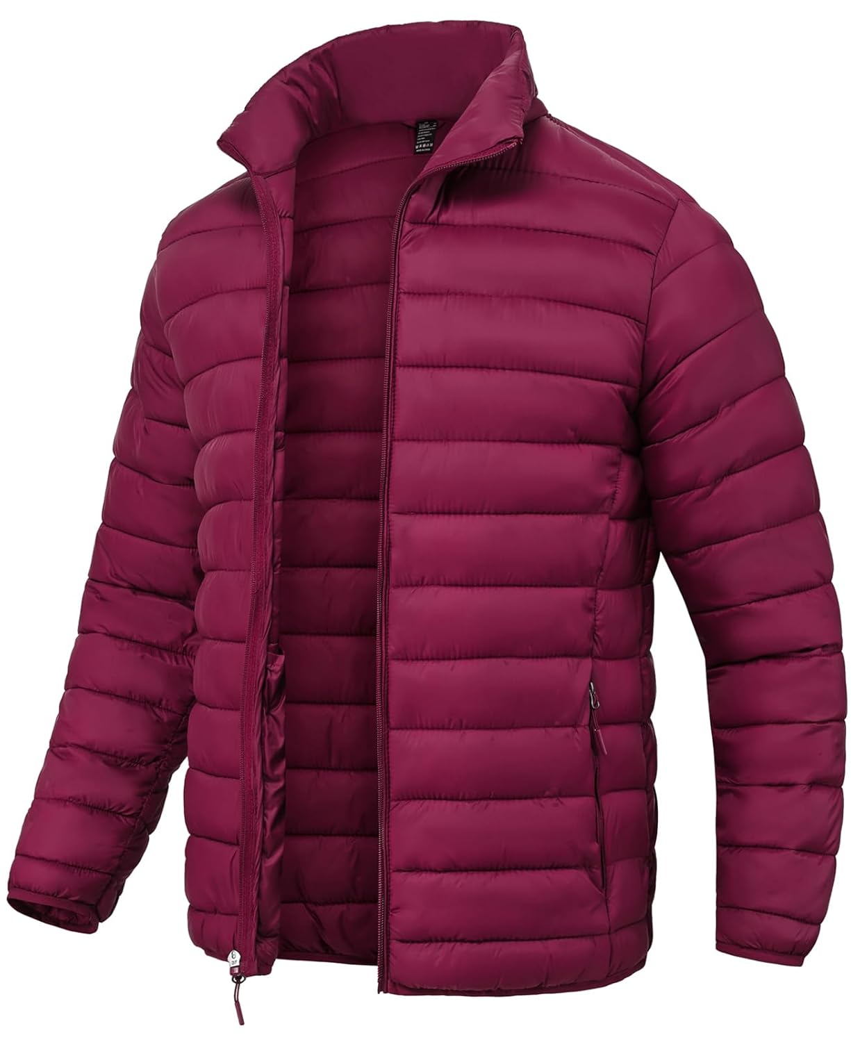 SPOSULEI Men Puffer Down Jacket Packable Lightweight Winter Jackets Coats Outdoor Waterproof Insulated Jackets