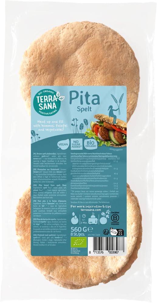 Dinkel Pita 2 x 560.00 gr