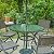 Fab Glass and Mirror Round Patio Glass Table Top, 42 Inch, Clear