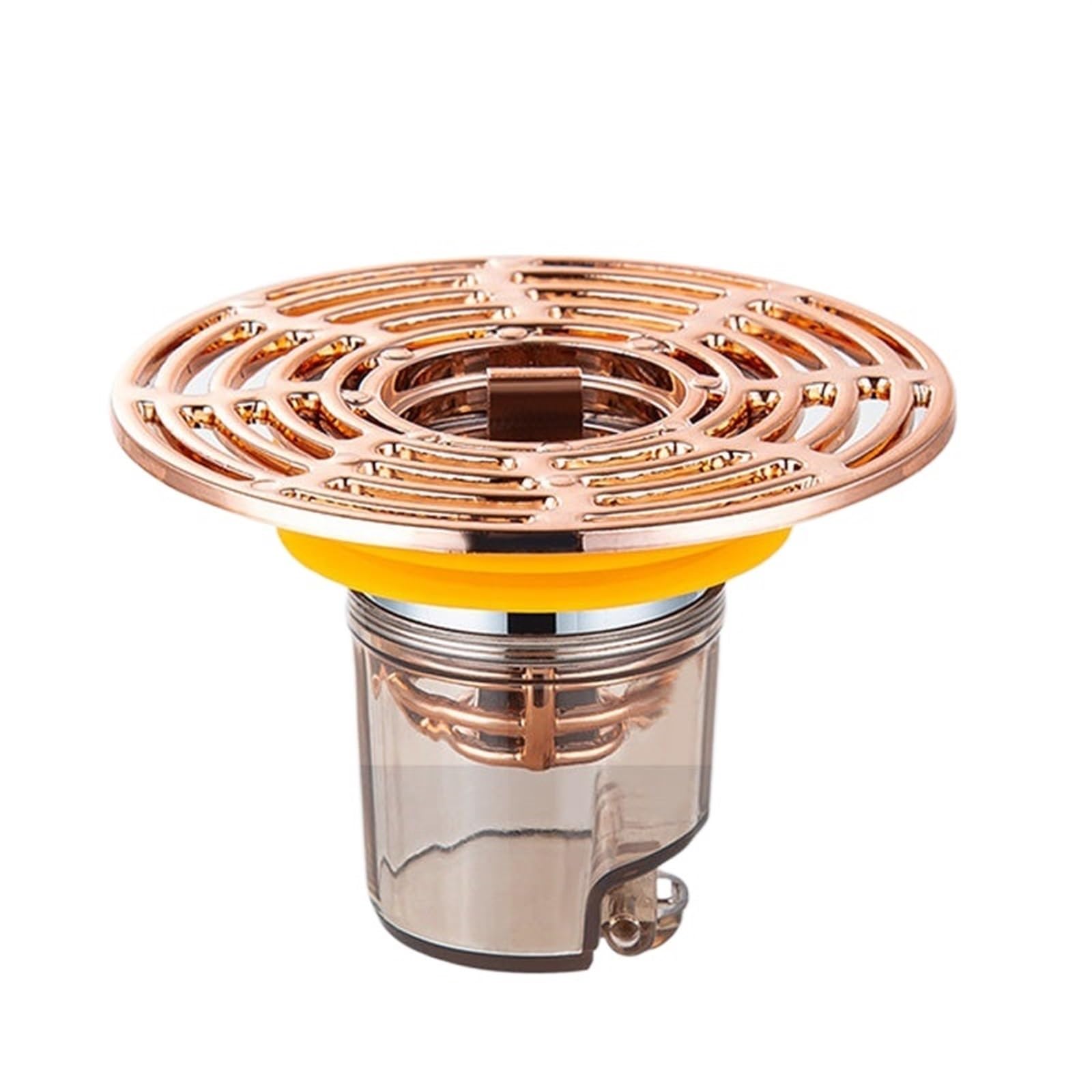 Floor Drain Core Self-Closing Floor Drain CoreBathroom Toilet Sewer Shower(Gold)