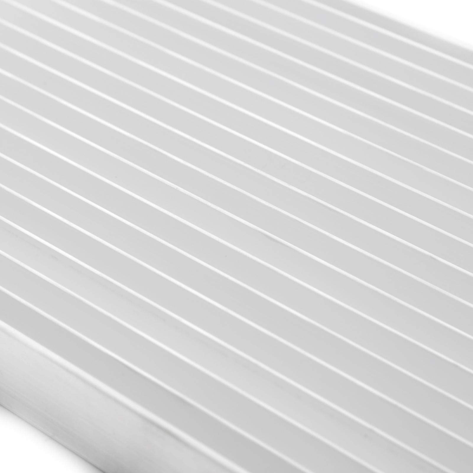 Dissipatore di calore, dissipatore di calore in alluminio 1pc 300x140x20mm Dissipatore di calore per luce LED ad alta potenza