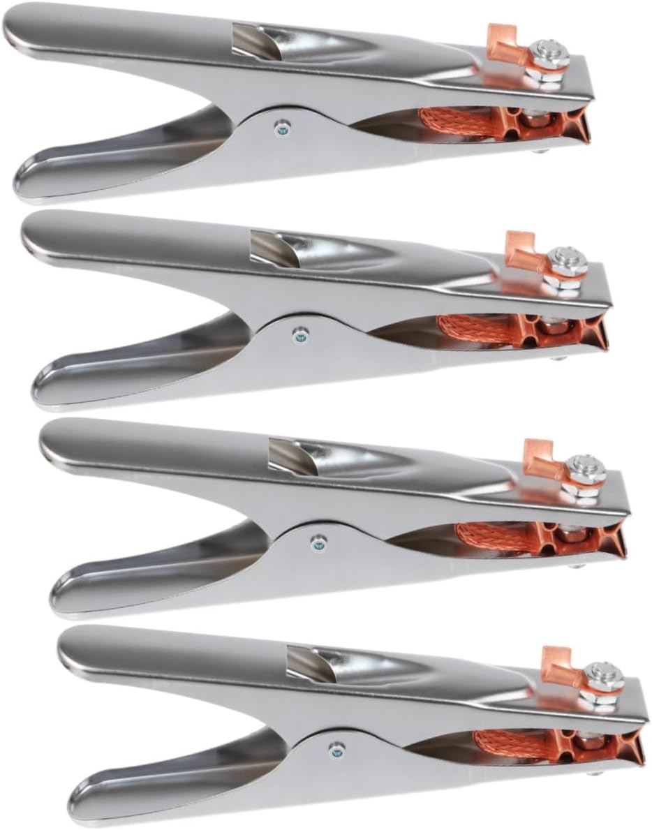 Gadpiparty 4pcs Shape Welding Ground Clamp Electric Ground Clip for Welder Conduit Clamp Magnetic Welding Capacity