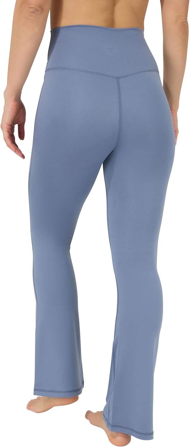 Yogalicious Womens Flare Legging Crossover High Waisted Squat Proof Bootcut Yoga Pant 29"/31.5"