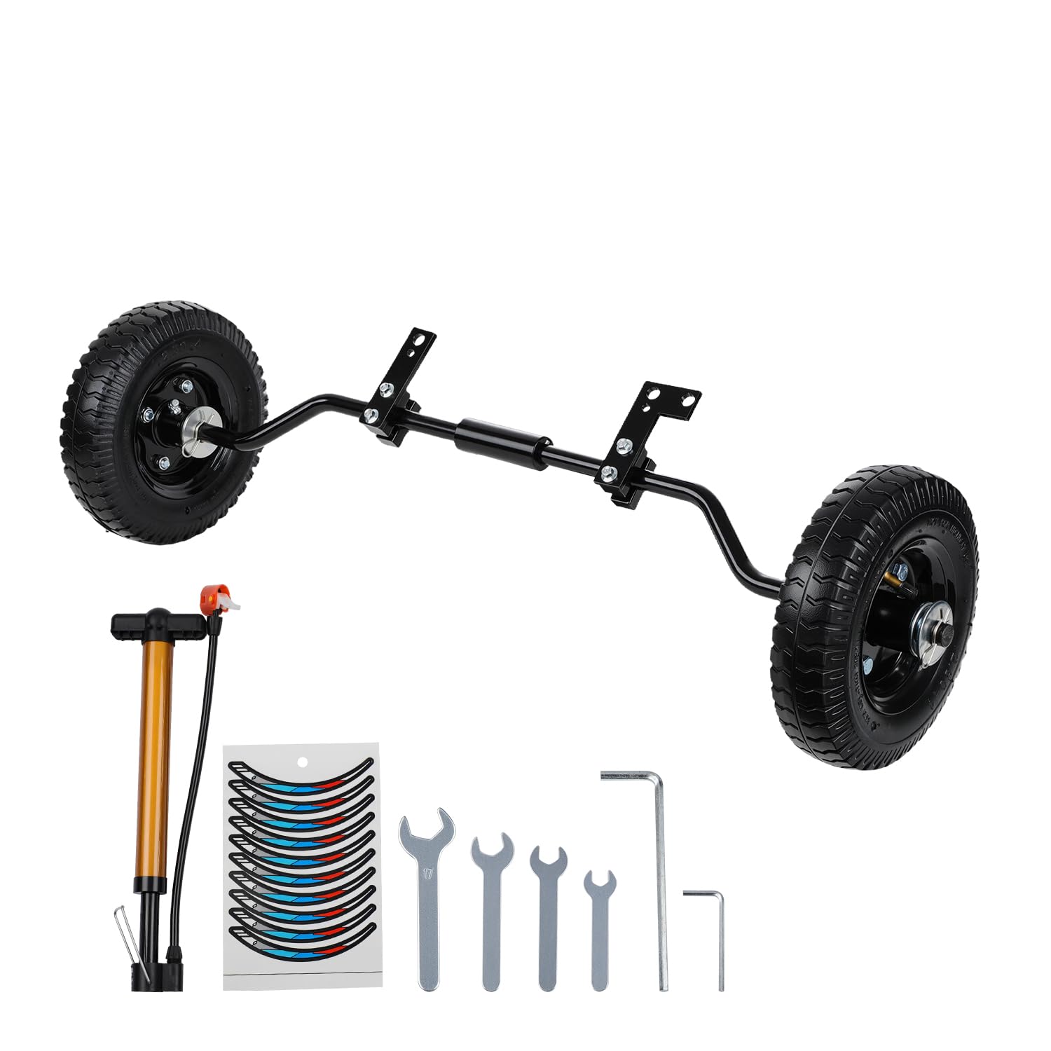 Dirt Bike Training Wheels, with Inflatable Cylinder Universal for CRF50 PW50 TTR 50 MX125 MX350 MX500 MX400 MX250 MX650 50CC Most Dirt Pit Bike