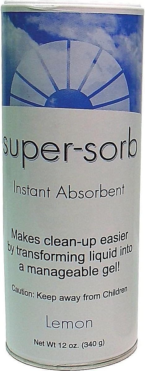 LAGASS Super-Sorb Liquid Spills Absorbent Powder (Single Piece)