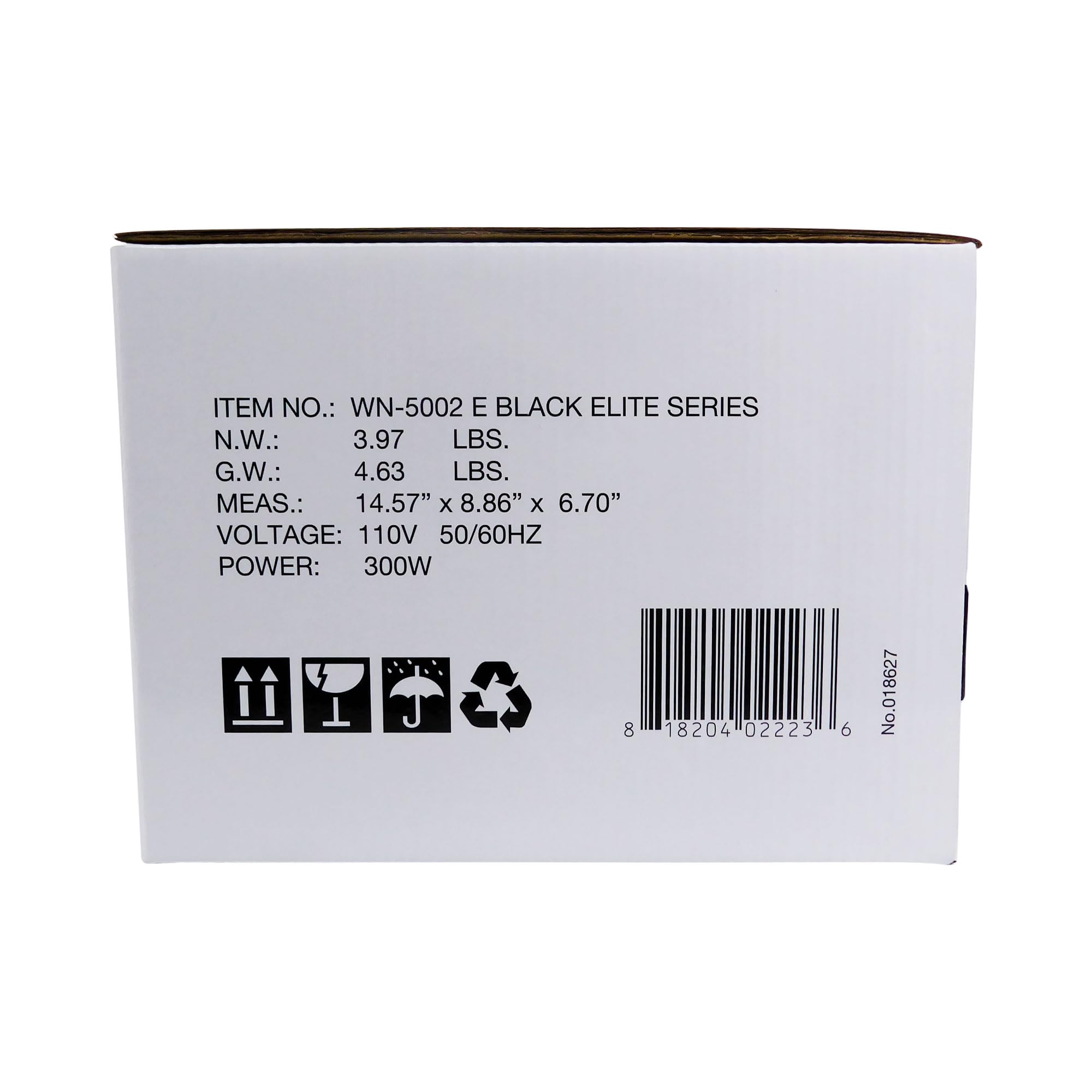 Waxness Scaldacera professionale doppio WN-5002 E Black Elite Series 2 X 1 lb 2 anni di garanzia