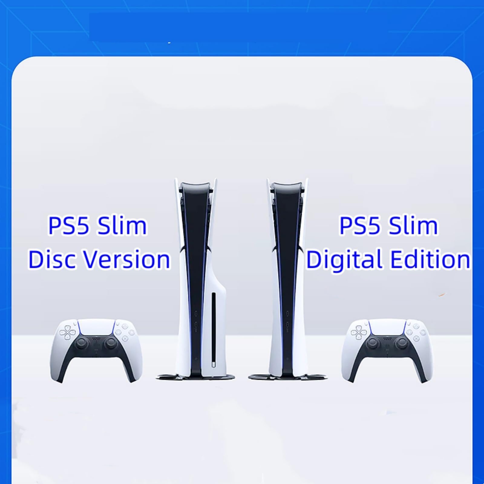 Per PS5 Slim Skin Digital Edition Console E Controller Vinyl Cover Skins Wraps Resistente Ai Graffi Compatibile Con PS5 Digital Edition Slim 13973 Senza Bolle Senza Schiuma Antigraffio