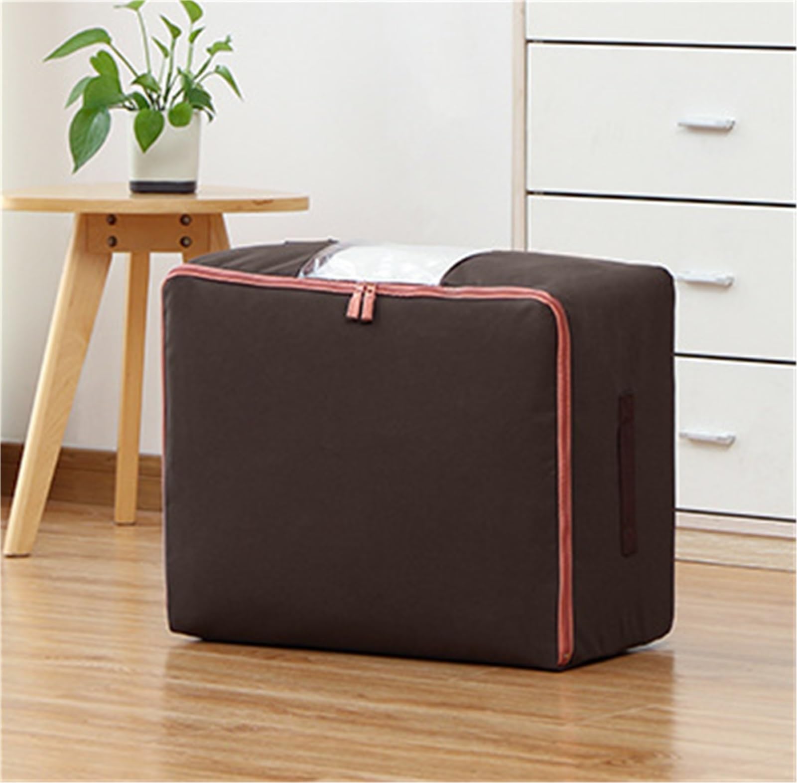 Bolsas Almacenaje Ropa Bolsa De Almacenamiento De Tela Oxford Plegable For Guardar Ropa, Suéteres, Ropa De Cama Organizador Armario para Edredones(A)