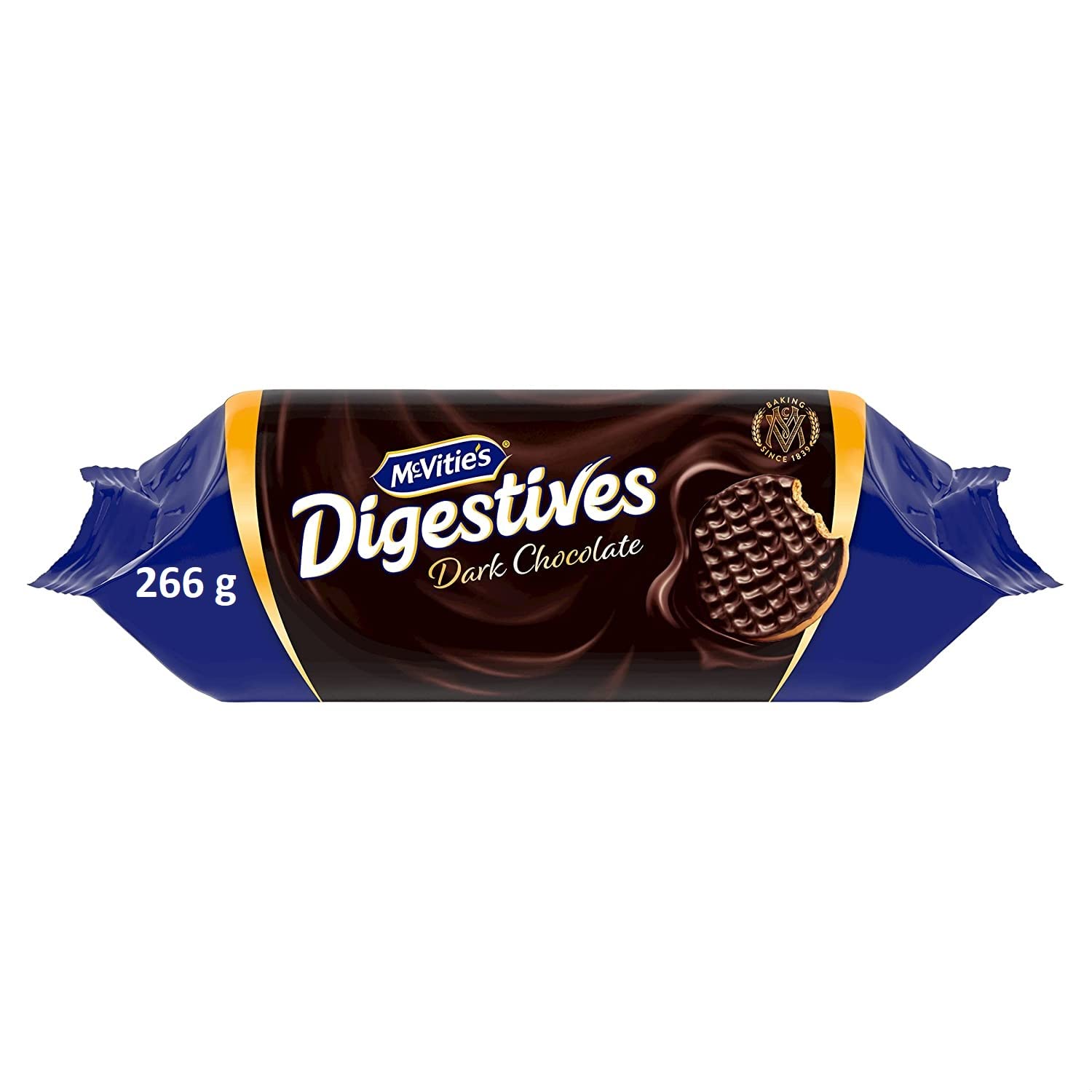 Mcvities Digestive Dark Chocolate Biscuits 266g (Pack of 6)