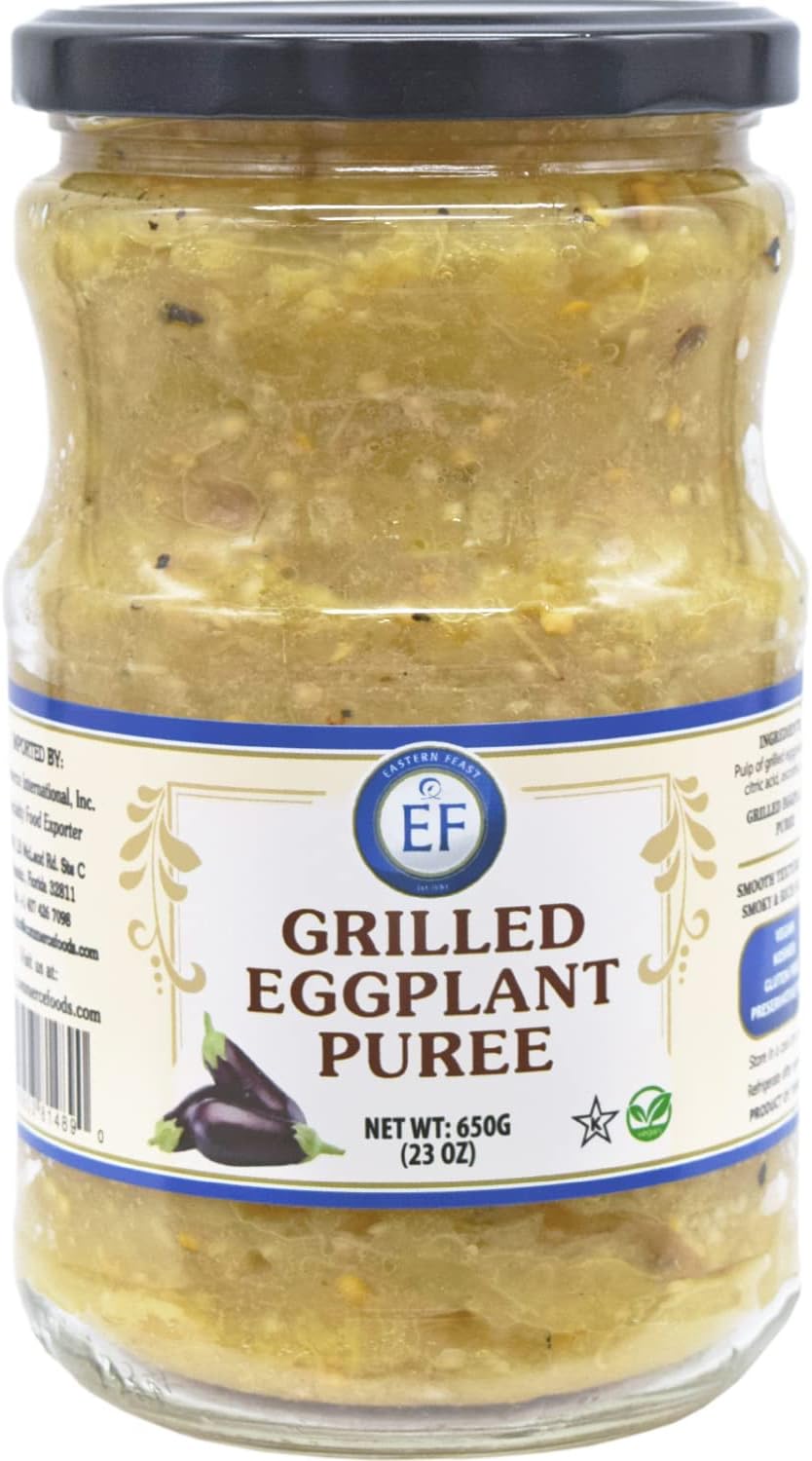 Purée of Grilled Eggplant, 23 oz (650g)