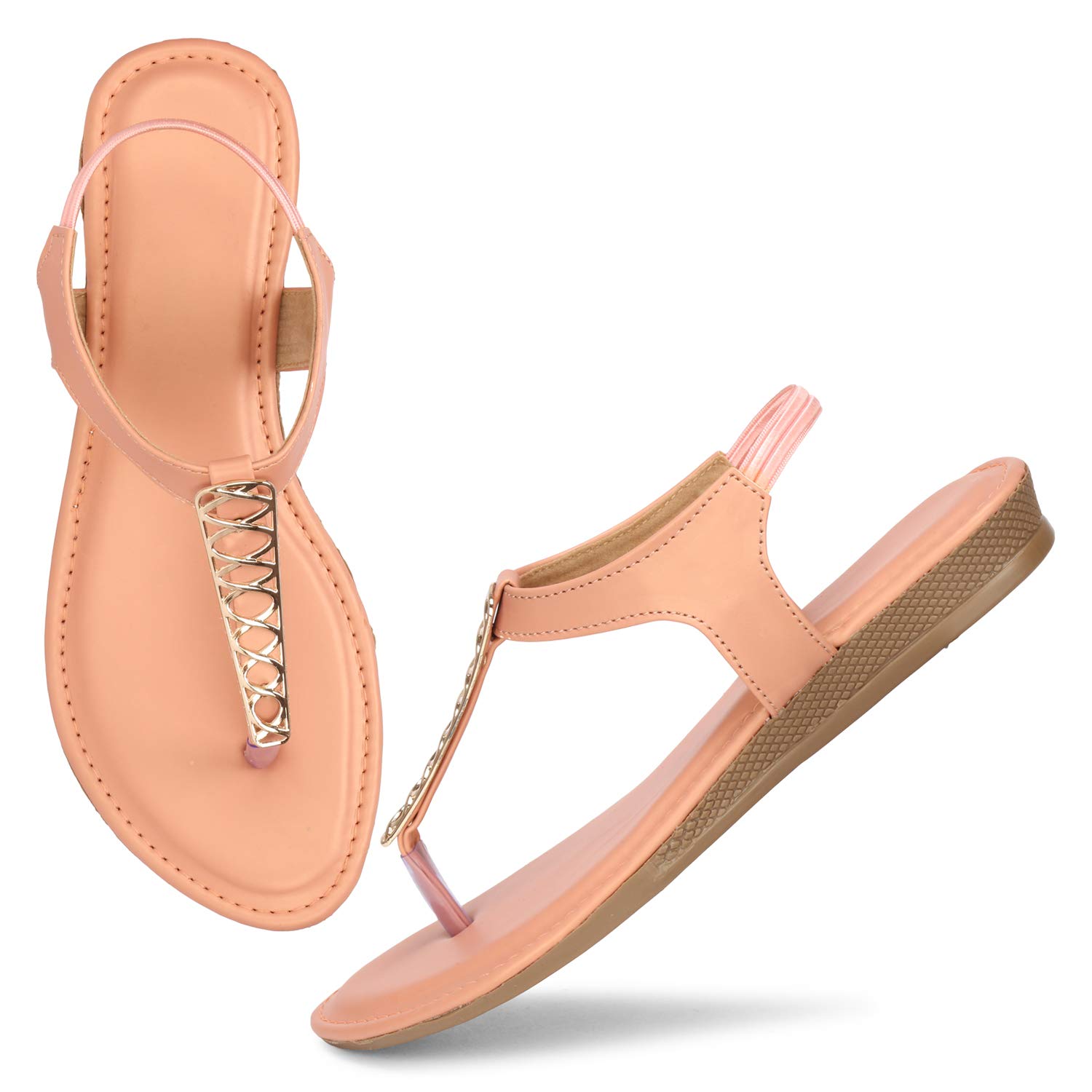 FURIOZZ Womens Fashion Sandals A4-peach-41 (B07X8CQJS1) Amazon Price History, Amazon Price Tracker