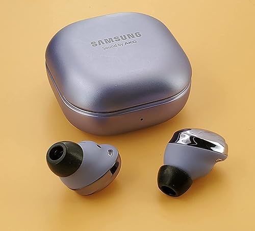 Miniatura 10 de ALXCD Almohadillas de espuma de repuesto para auriculares Galaxy Buds Pro, SML 3 pares de puntas de espuma suave, apto para auriculares Galaxy Buds