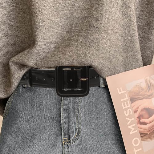 NOLITOY Patent Leather Wide Waist Seal for Women Fashionable Black Pu Belt for Coats Dresses and Casual Outfits2