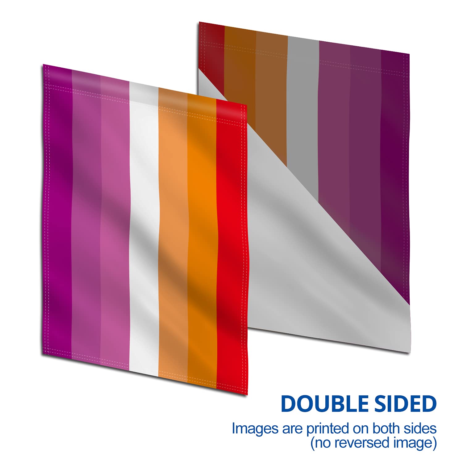 ANLEY Bandera De Jardín Decorativa De Bienvenida De Verano Americano, De Doble Cara, Resistente A La Intemperie Y Doble Costura, 18 X 12.5 Pulgadas