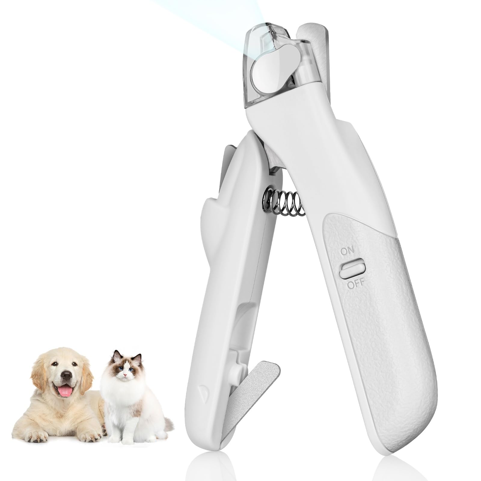 Amazon | Candykenny ペット爪切り 犬爪切り 飛び散り防止 血線確認 猫